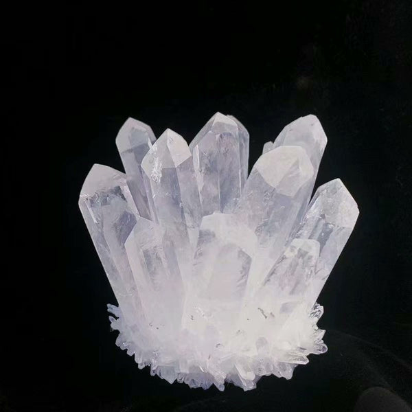 喜马拉雅天然白水晶能量簇