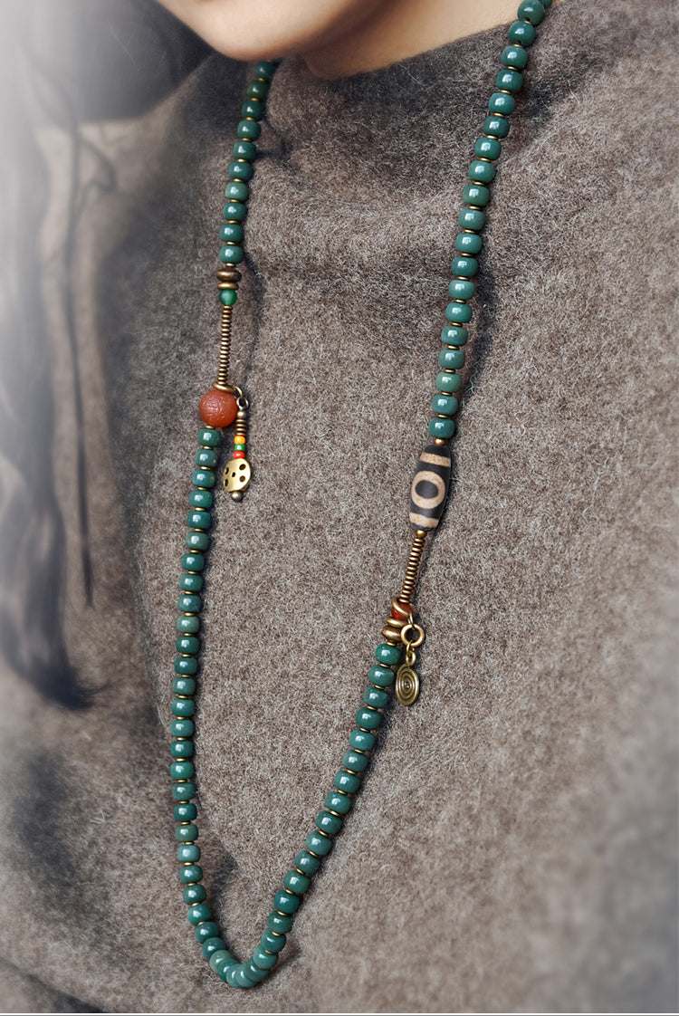 kailash&karma Bodhi Beads Healing rosary