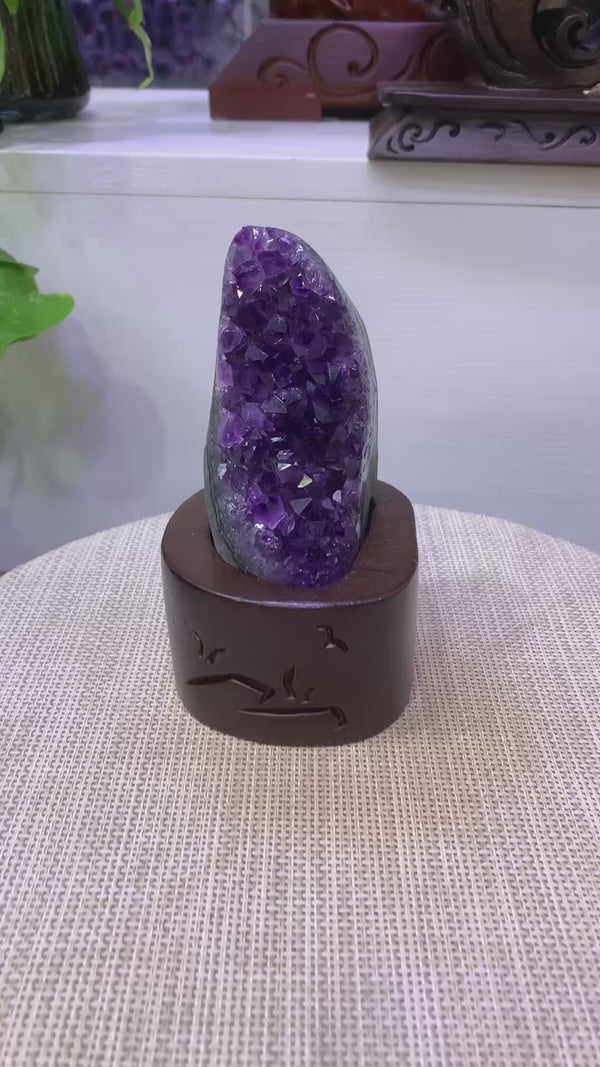 The Himalayan natural Energy amethyst Cave